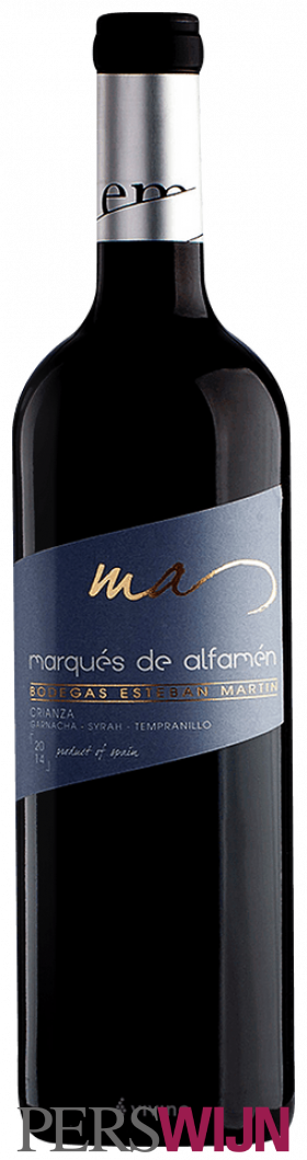 Bodegas Estéban Martín Marqués de Alfamén Crianza 2018