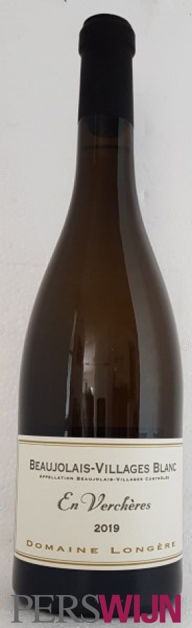 Domaine Longère, Jean-Luc et Régine Beaujolais-Villages Blanc En Vergères 2019