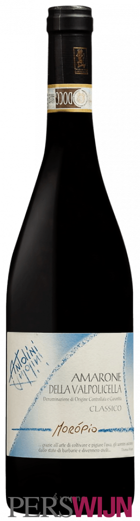 Fles Antolini Morópio Amarone Della Valpolicella Classico 2018 Veneto Amarone Della Valpolicella