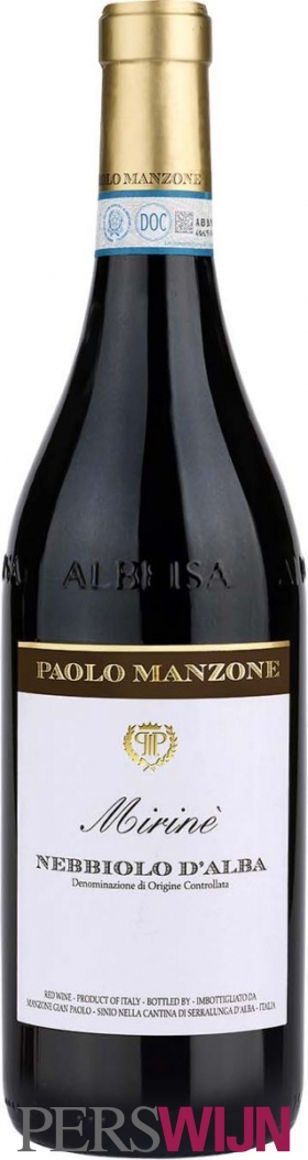 Paolo Manzone Mirinè Nebbiolo d’Alba 2020