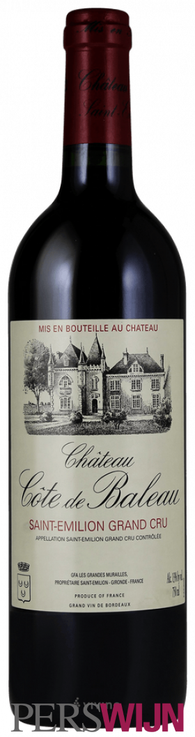 Château Cote de Baleau Saint-Émilion Grand Cru (Grand Cru Classé) 2021