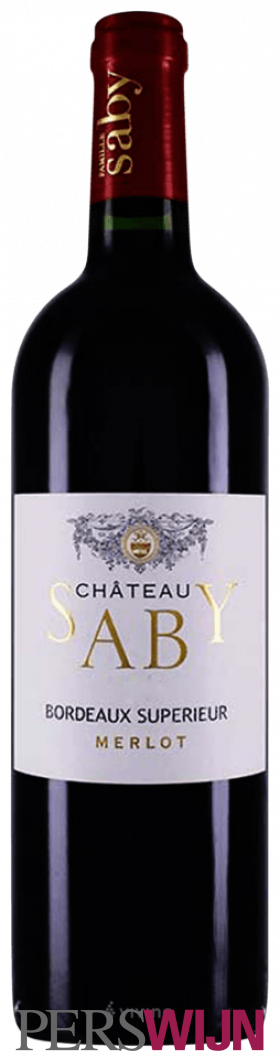 Château Saby Bordeaux Supérieur Merlot 2020