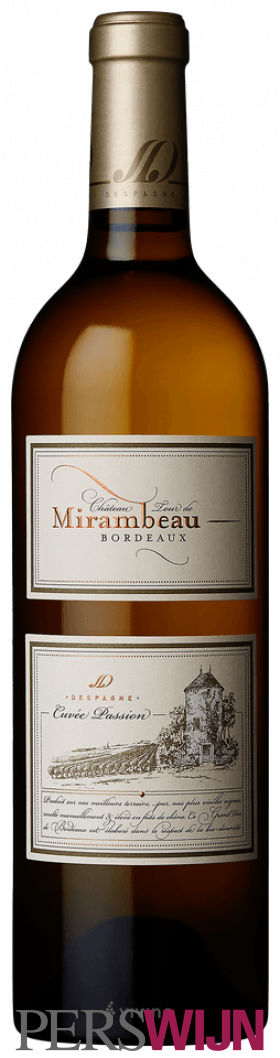 Château Tour de Mirambeau Cuvée Passion Bordeaux Blanc 2019