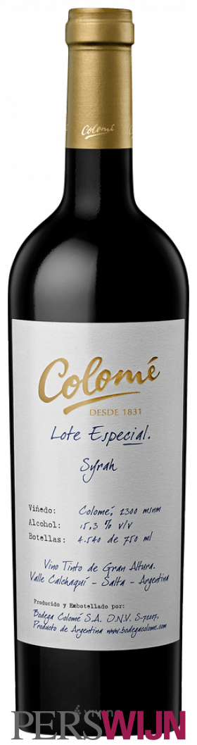 Colomé Lote Especial Syrah 2019