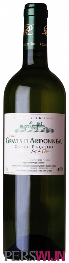 Domaine des Graves d’Ardonneau Cuvée Prestige Blaye Côtes de Bordeaux Blanc 2021