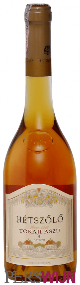 Hétszölö Tokaji Aszú 5 Puttonyos 2013 Tokaj