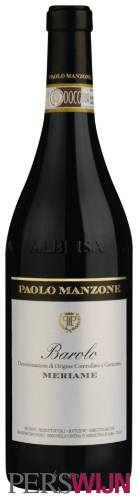 Paolo Manzone Barolo Meriame 2009 Piemonte Barolo