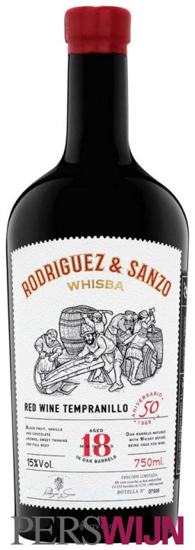 Rodríguez Sanzo Whisba Tempranillo Aged 18 Months in Whisky Barrels 2020