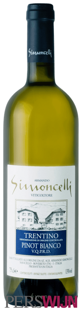 Armando Simoncelli Pinot Bianco Trentino 2022