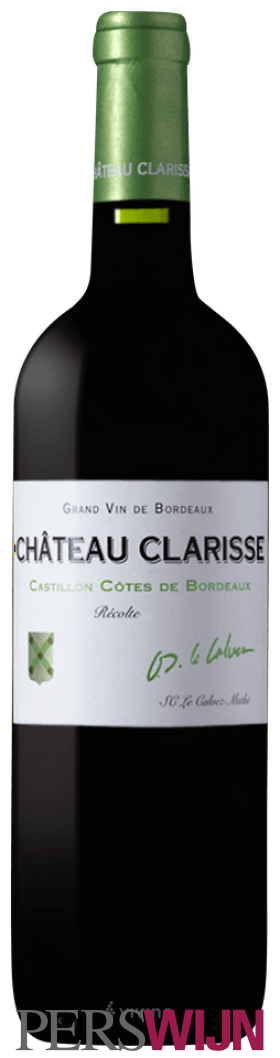 Château Clarisse Alegria Castillon Côtes de Bordeaux 2020