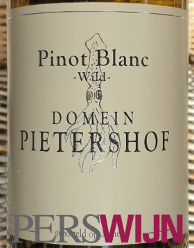 Domein Pietershof Pinot Blanc Wild 2021