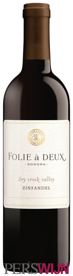 Folie à Deux Dry Creek Valley Zinfandel 2018