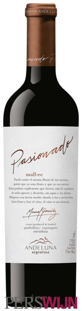 Andeluna Pasionado Malbec 2013