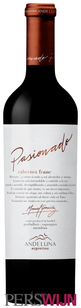 Andeluna Pasionado Cabernet Franc 2019