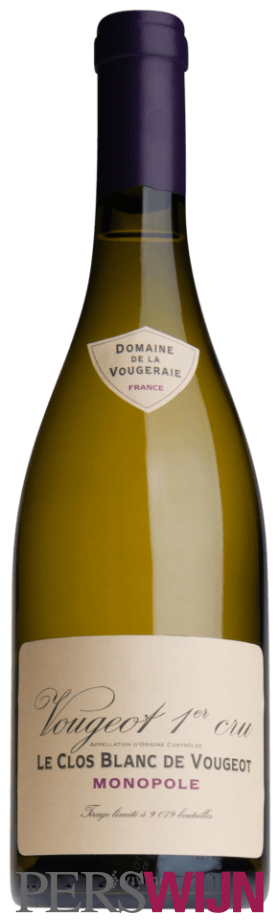 Domaine de la Vougeraie Vougeot 1er Cru ‘Le Clos Blanc de Vougeot’ (Monopole) 2019 Bourgogne Côte de Nuits