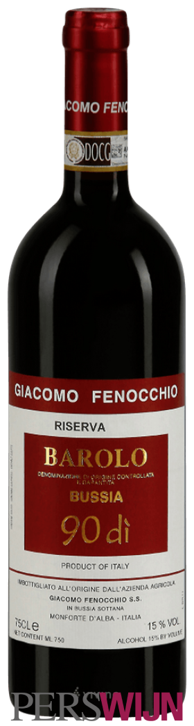 Giacomo Fenocchio Barolo Riserva Bussia 90 Dì 2016