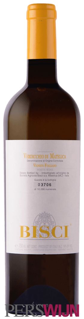 Bisci Verdicchio di Matelica Vigneto Fogliano 2020