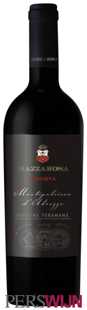 Mazzarosa Riserva Montepulciano d’Abruzzo Colline Teramane 2017