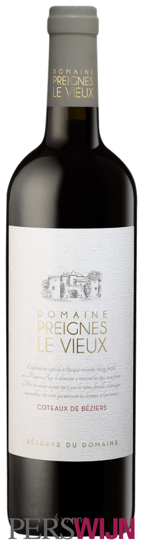 Domaine Preignes le Vieux – Maison Robert Vic Réserve du Domaine Coteaux de Béziers 2022