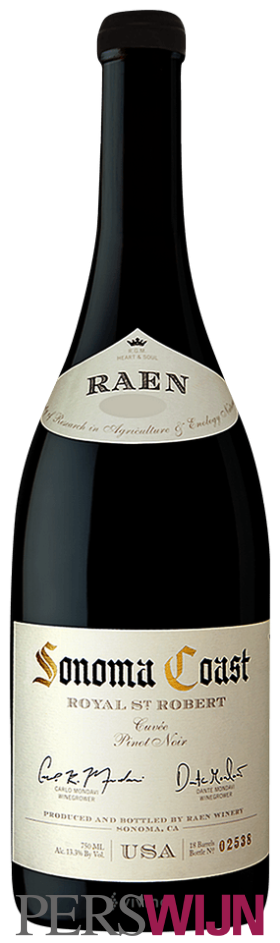 Raen Royal St Robert Cuvée Pinot Noir 2021 California North Coast