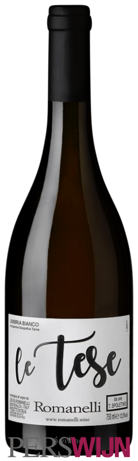 Romanelli Le Tese Spoleto DOC Trebbiano Spoletino 2015 2015