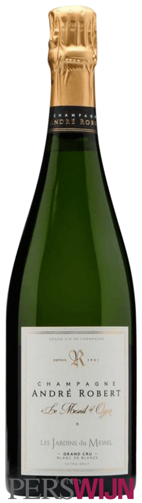 André Robert Les Jardins du Mesnil Blanc de Blancs Extra Brut Champagne Grand Cru ‘Le Mesnil-sur-Oger’ U.V.