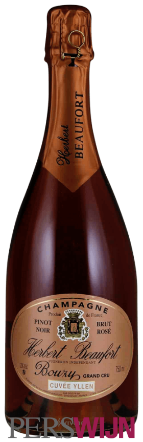 Herbert Beaufort Cuvée Yllen Pinot Noir Brut Rosé Champagne Grand Cru ‘Bouzy’ NV