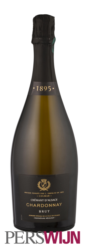 DOMAINE DE LA VILLE DE COLMAR 1895 Crémant d’Alsace Chardonnay 1895  Alsace Crémant d’Alsace