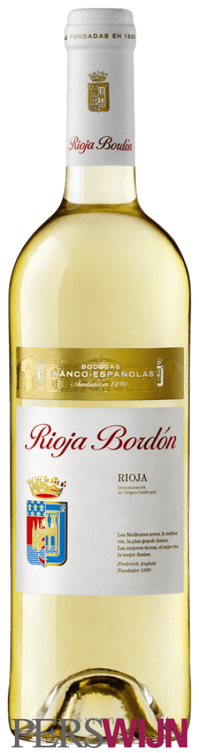 Bodegas Franco-Españolas Rioja Bordón Blanco 2023 Rioja Rioja Alta