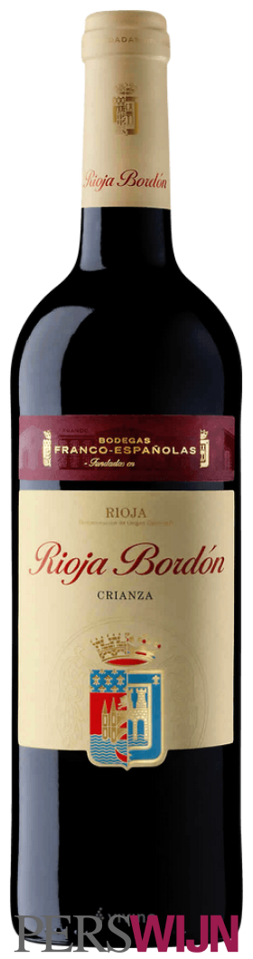 Bodegas Franco-Españolas Rioja Bordón Crianza 2019 Rioja Rioja Alta