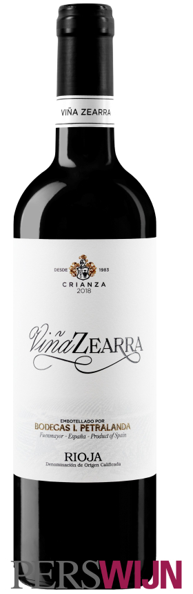 Bodegas I. Petralanda Viña Zearra Crianza 2020 Rioja Rioja Alta