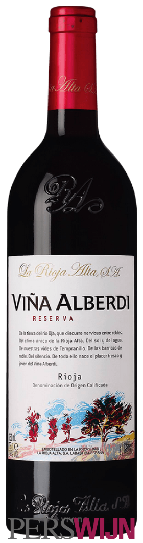 La Rioja Alta Rioja Reserva Viña Alberdi  2019 Rioja Rioja Alta