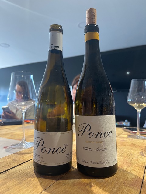 Witte wijnen bij bodegas Ponce