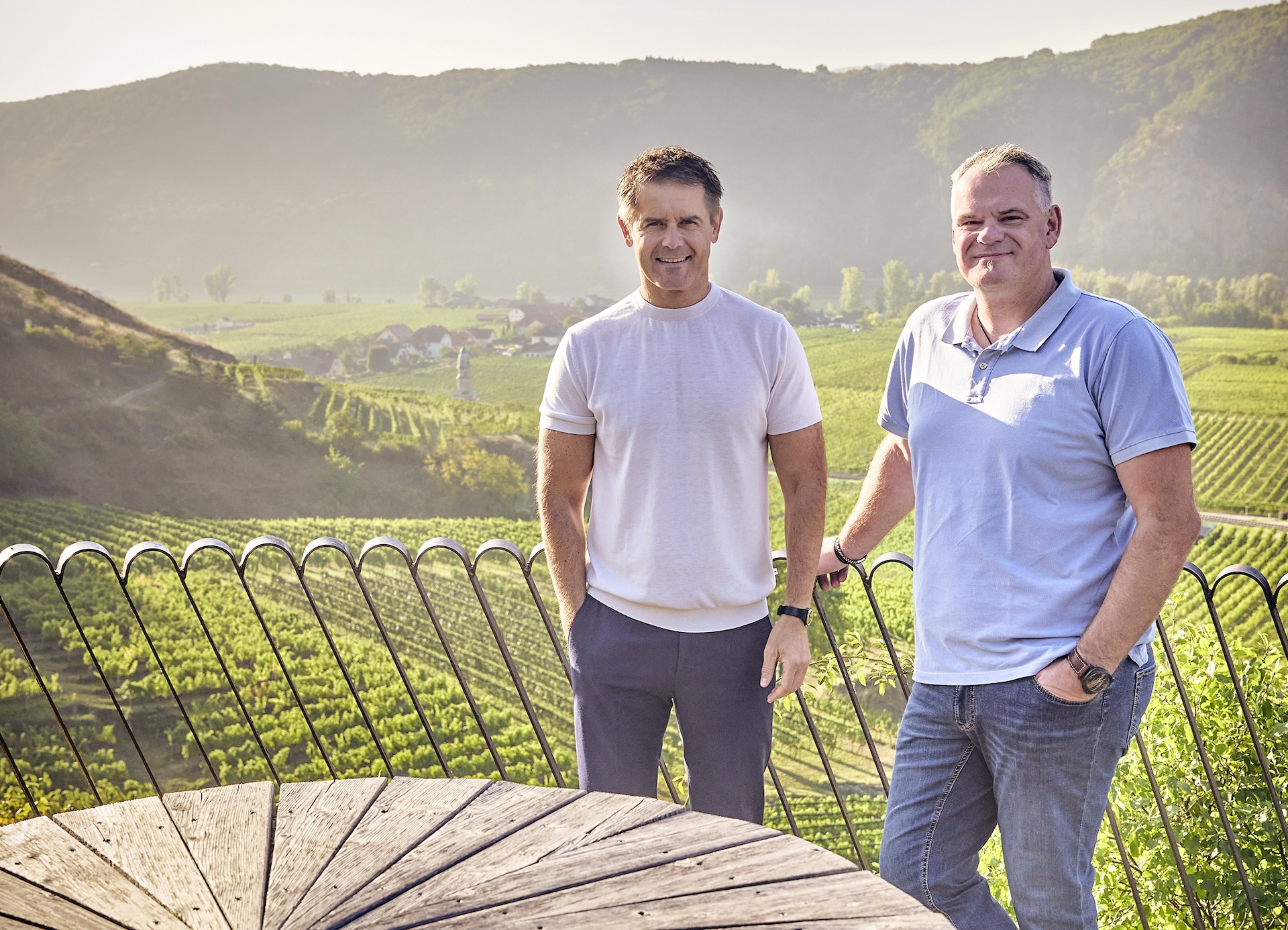 Wachau rechteroever - Roman Horvath en Heinz Friscengrube