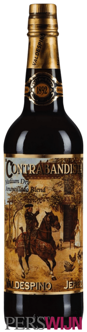 Valdespino Contrabandista Amontillado Blend Medium Dry U.V. Andalucia Jerez – Xeres – Sherry