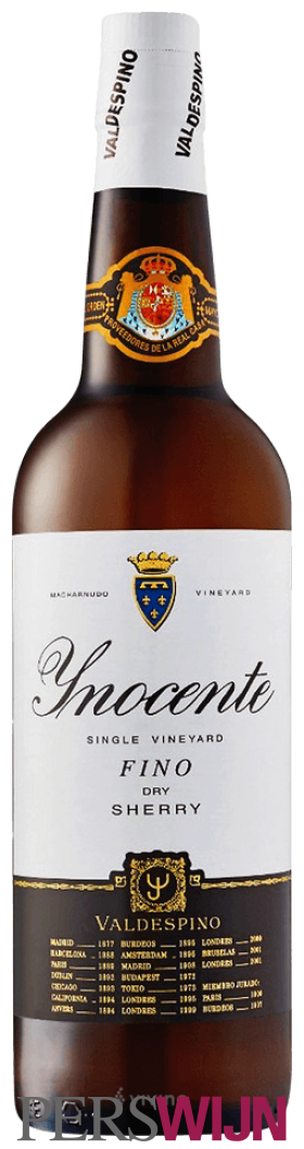 Valdespino Single Vineyard Inocente Fino Dry U.V. Andalucia Jerez – Xeres – Sherry