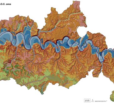 Appellation Cahors - Kaart terroirs AOC Cahors