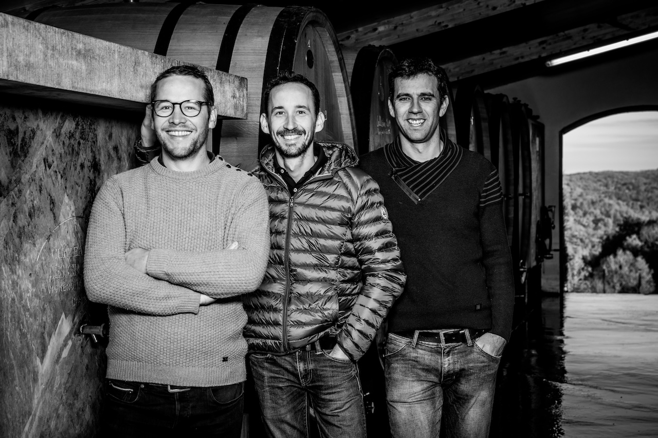 Appellation Cahors - Team at Domaine Les Croisille - Germain left