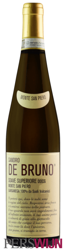 Sandro de Bruno Monte San Piero Soave Superiore 2020 Veneto Soave