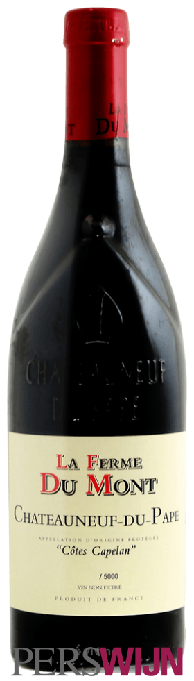 La Ferme du Mont Côtes Capelan Châteauneuf-du-Pape 2017 Rhône Châteauneuf-du-Pape