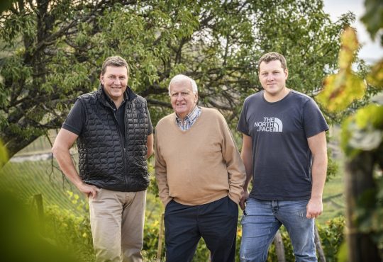 Drie generaties Humbrecht - Olivier links ©Leif Carlsson