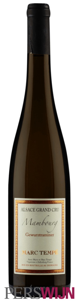 Anne Marie et Marc Tempé Gewürztraminer Alsace Grand Cru ‘Mambourg’ 2020 Alsace Alsace Grand Cru