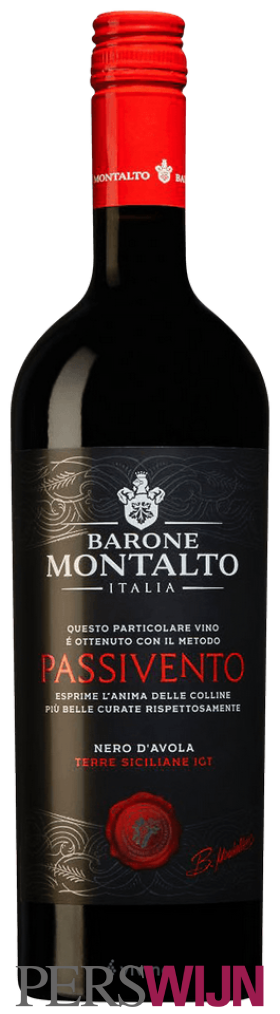 Barone Montalto Passivento Rosso 2022 Sicilia IGT Terre Siciliane