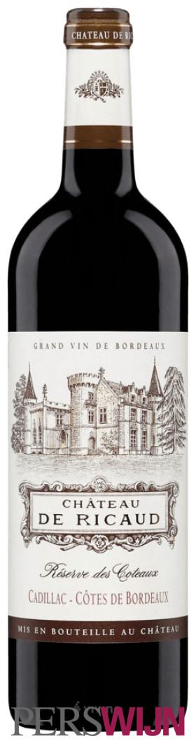 Château de Ricaud Cadillac – Côtes de Bordeaux (Premières Côtes de Bordeaux) 2022