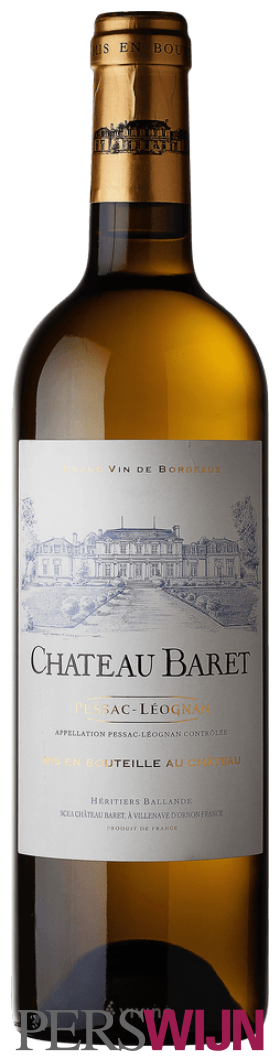 Château Baret Pessac Leognan Blanc 2024 Bordeaux Pessac-Léognan