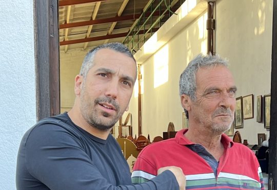 Wijn uit Cyprus Panayiotis en Philippos Karseras ©Bart de Vries
