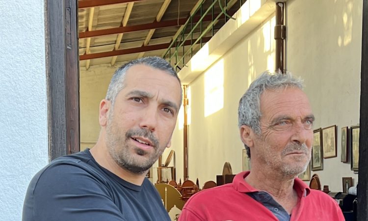Wijn uit Cyprus Panayiotis en Philippos Karseras ©Bart de Vries