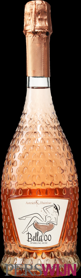 Bosio Family Estates A&T Bella Demi Sec Sparkling Zero Rose -alcohol fr geen jaargang Piemonte
