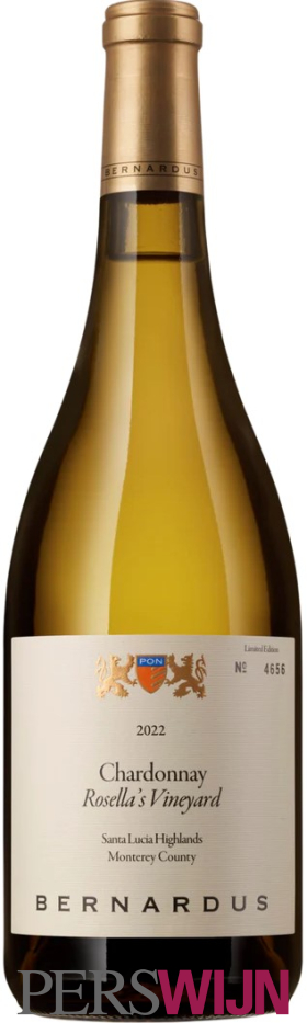 Bernardus Rosella’s Vineyard Chardonnay 2022 California Central Coast