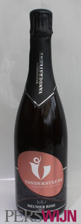 Wijndomein Vandersteene Meunier Rosé – Brut 2022 Oost Vlaanderen